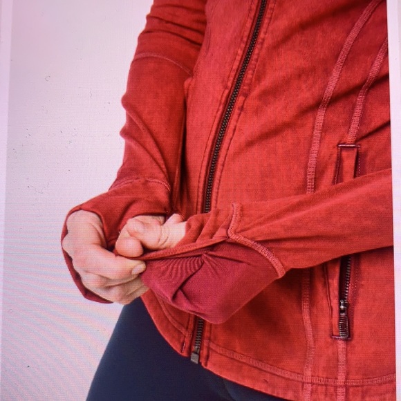 Lululemon Define Jacket Garment Dye in Washed Misty Merlot 8 - Picture 3 of 15